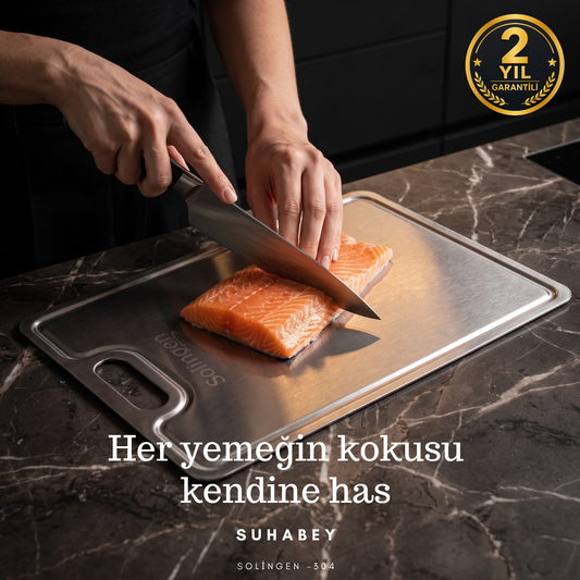 Solingen Çelik Kesme Panosu (2'li set)